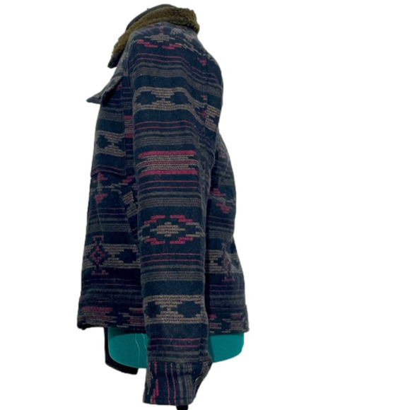 Billabong Barlow Sherpa Jacket NWT Size Small - Picture 4 of 15